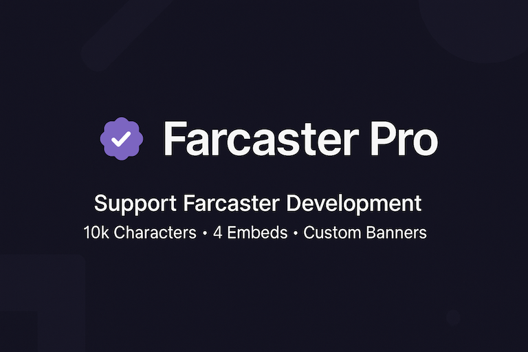 Farcaster Pro - Farcaster Mini Apps