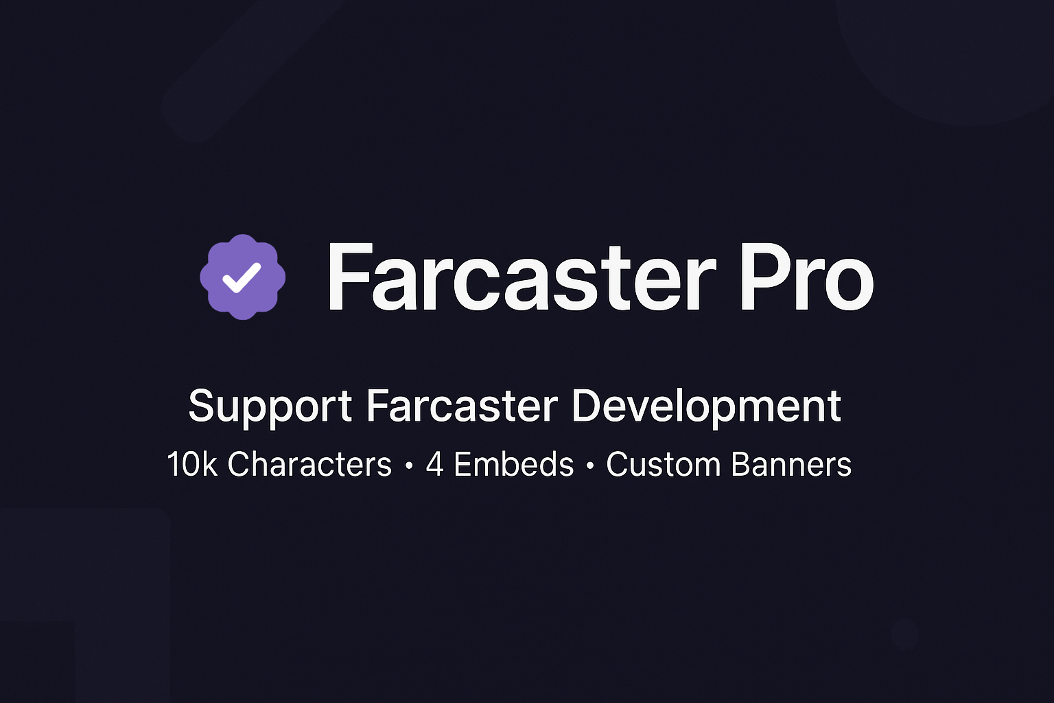 Farcaster Pro - Farcaster Mini Apps